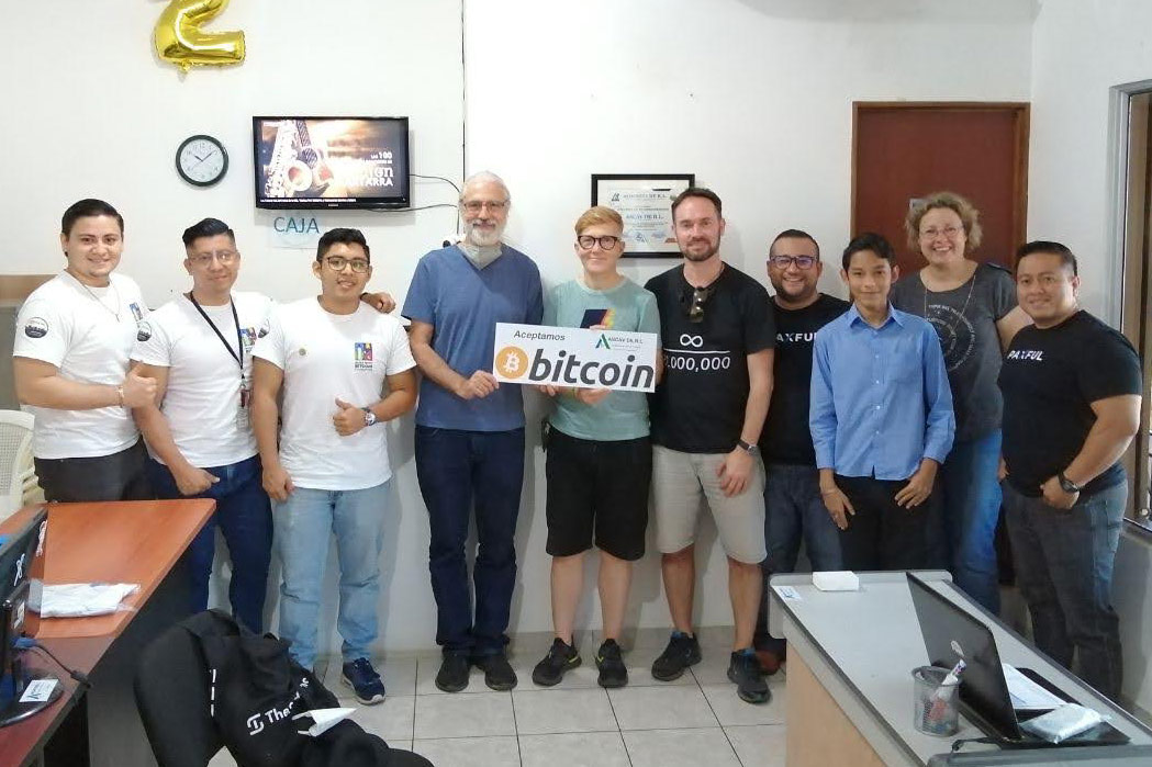Office of Bitcoin City SV in Sonzacate