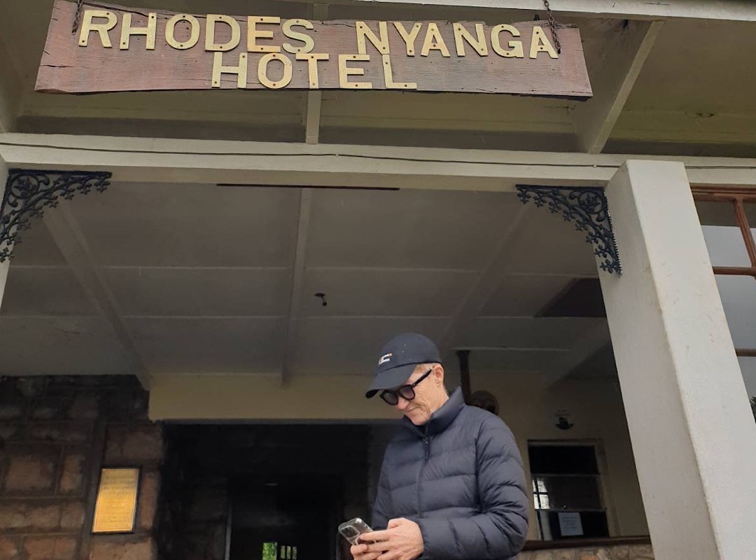 The Rhodes Nyanga Hotel was closed for renovation.
