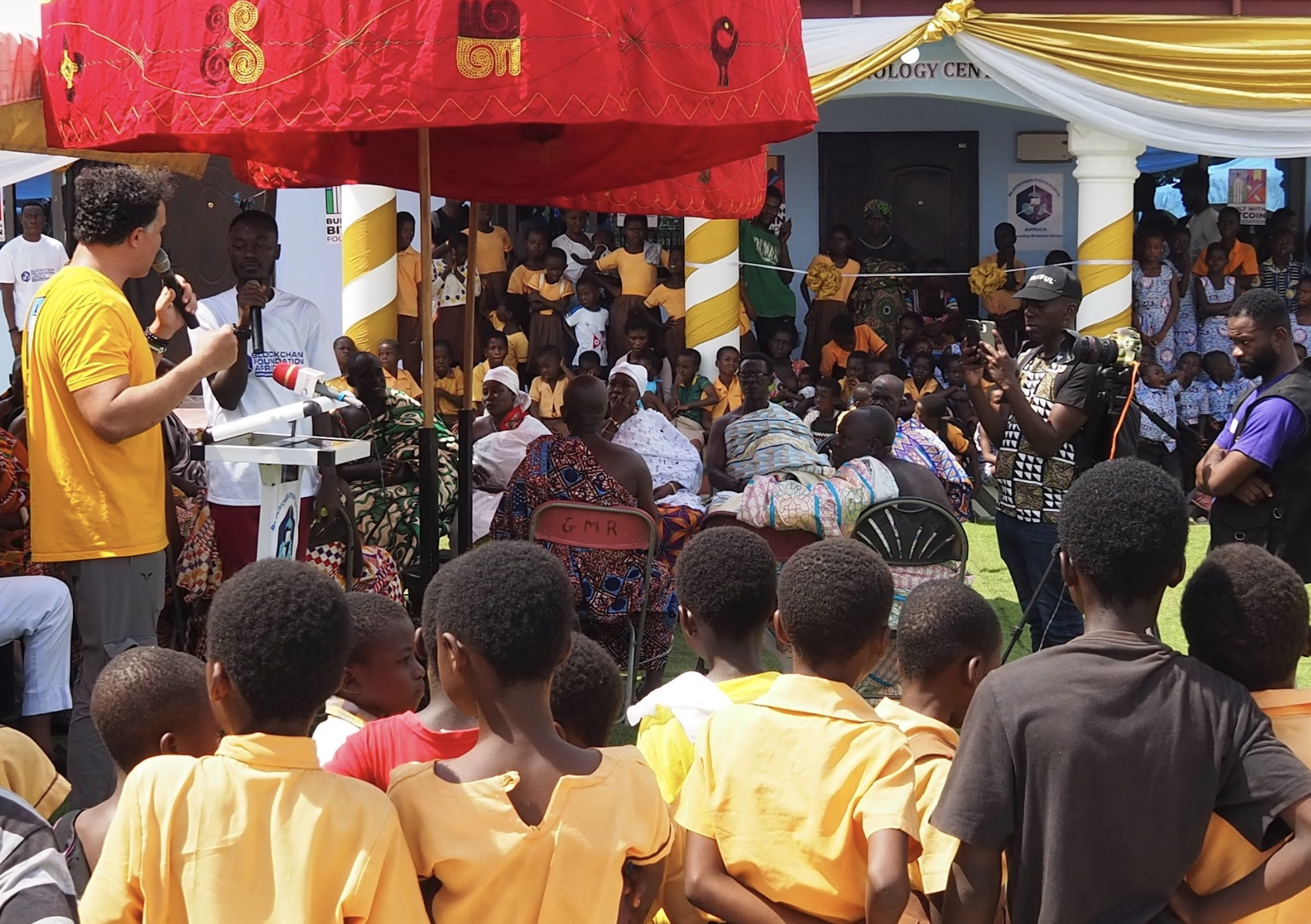 Bitcoin Technology Center "BTC" in Edwinase community near Kumasi