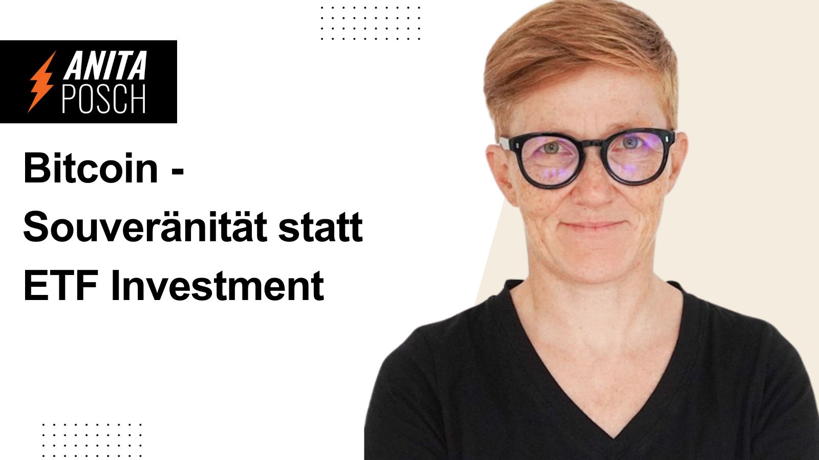 Bitcoin, Souveränität statt ETF Investment