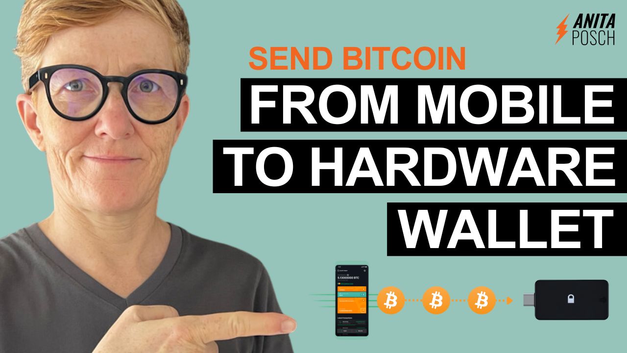 Send Bitcoin From Mobile Wallet To Hardware Wallet and Navigate High Fees