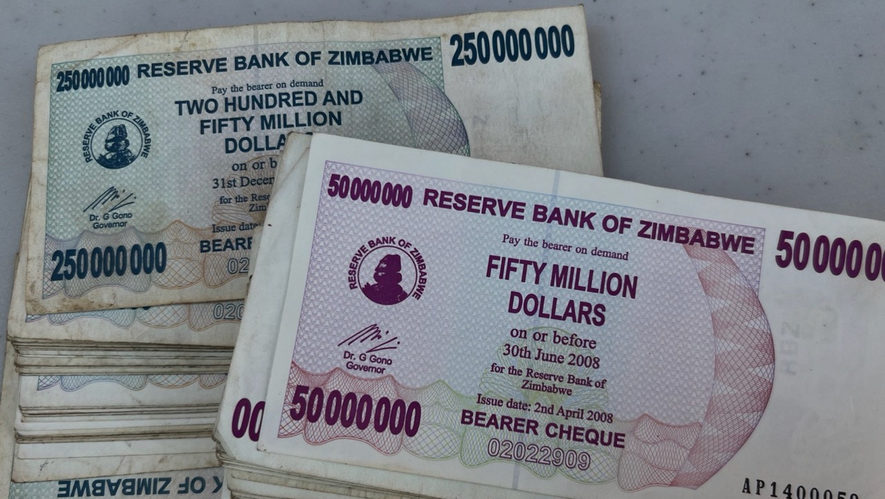 Zimbabwean dollar banknotes